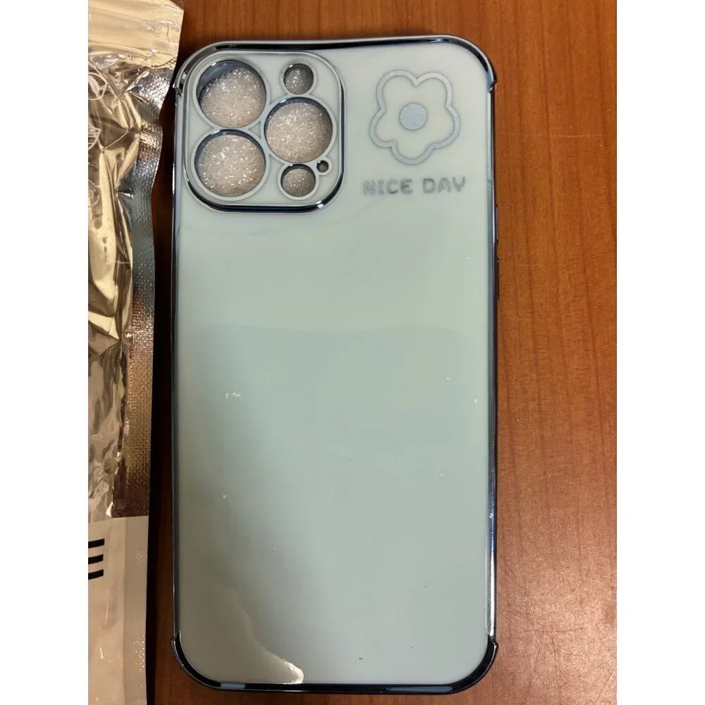 Cute Phone Case Blue for iPhone 6.7